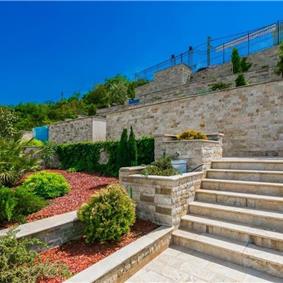 5 bedroom villa with two pools near Tivat, sleeps 10